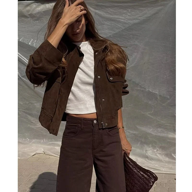 Sienna Faux Suede Jacket