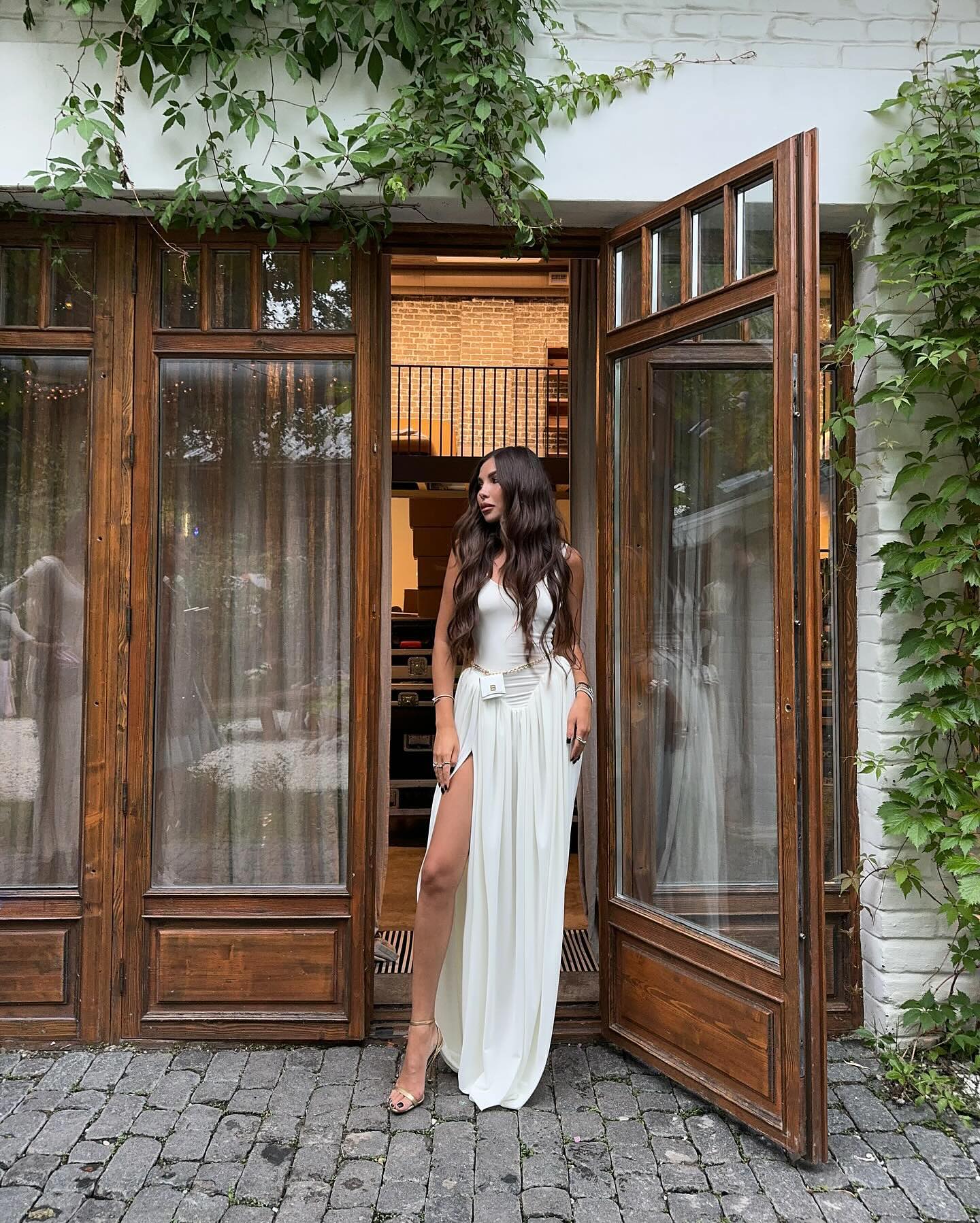 Sienna High Slit Maxi Dress - Image 4