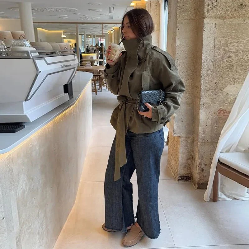 Noemi Belted Trench Coat
