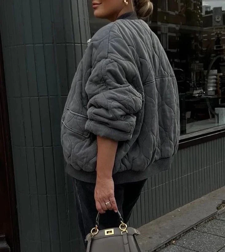 Sophie Padded Bomber Jacket - Image 8