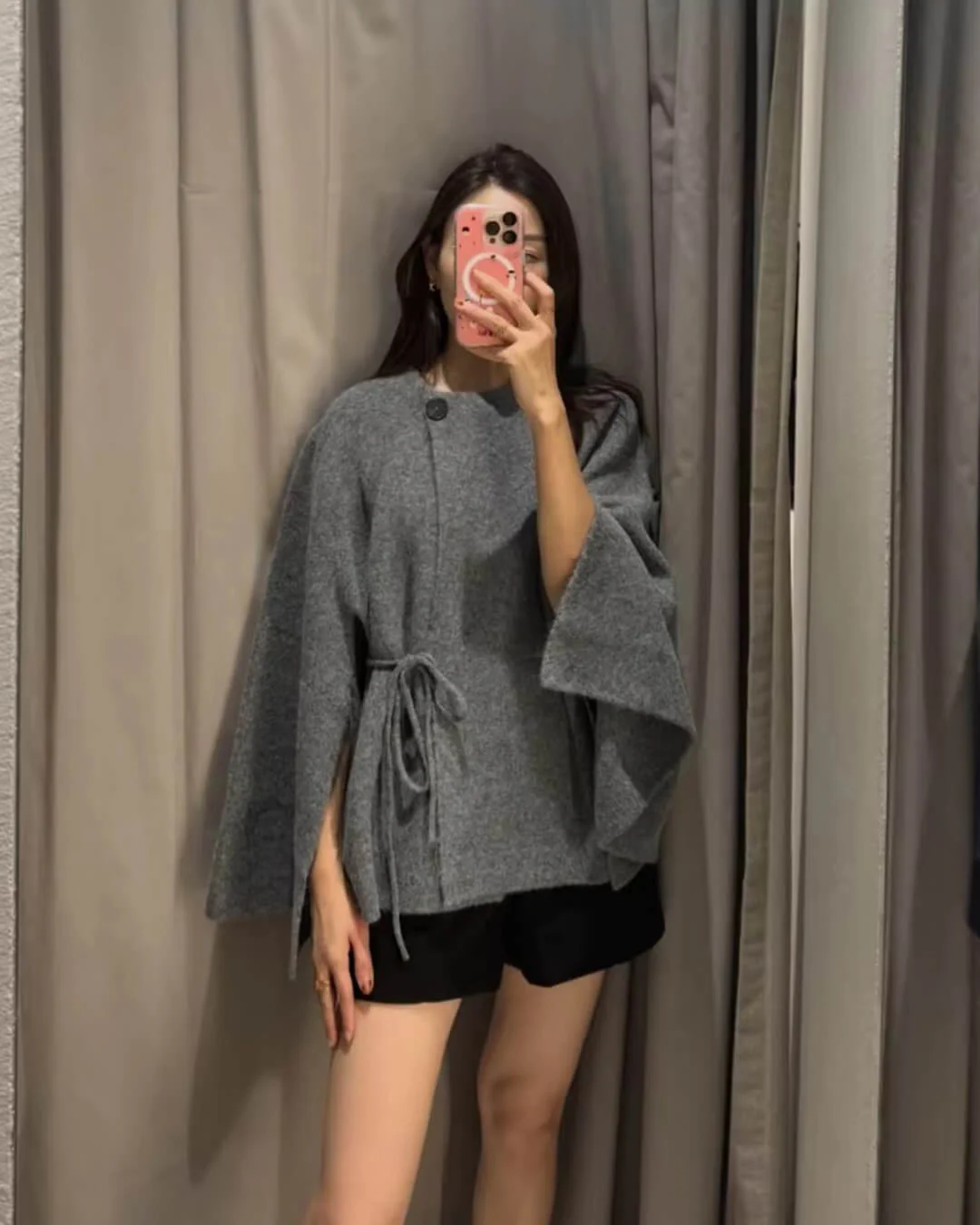 Suzette Slit Batwing Cardigan - Image 4