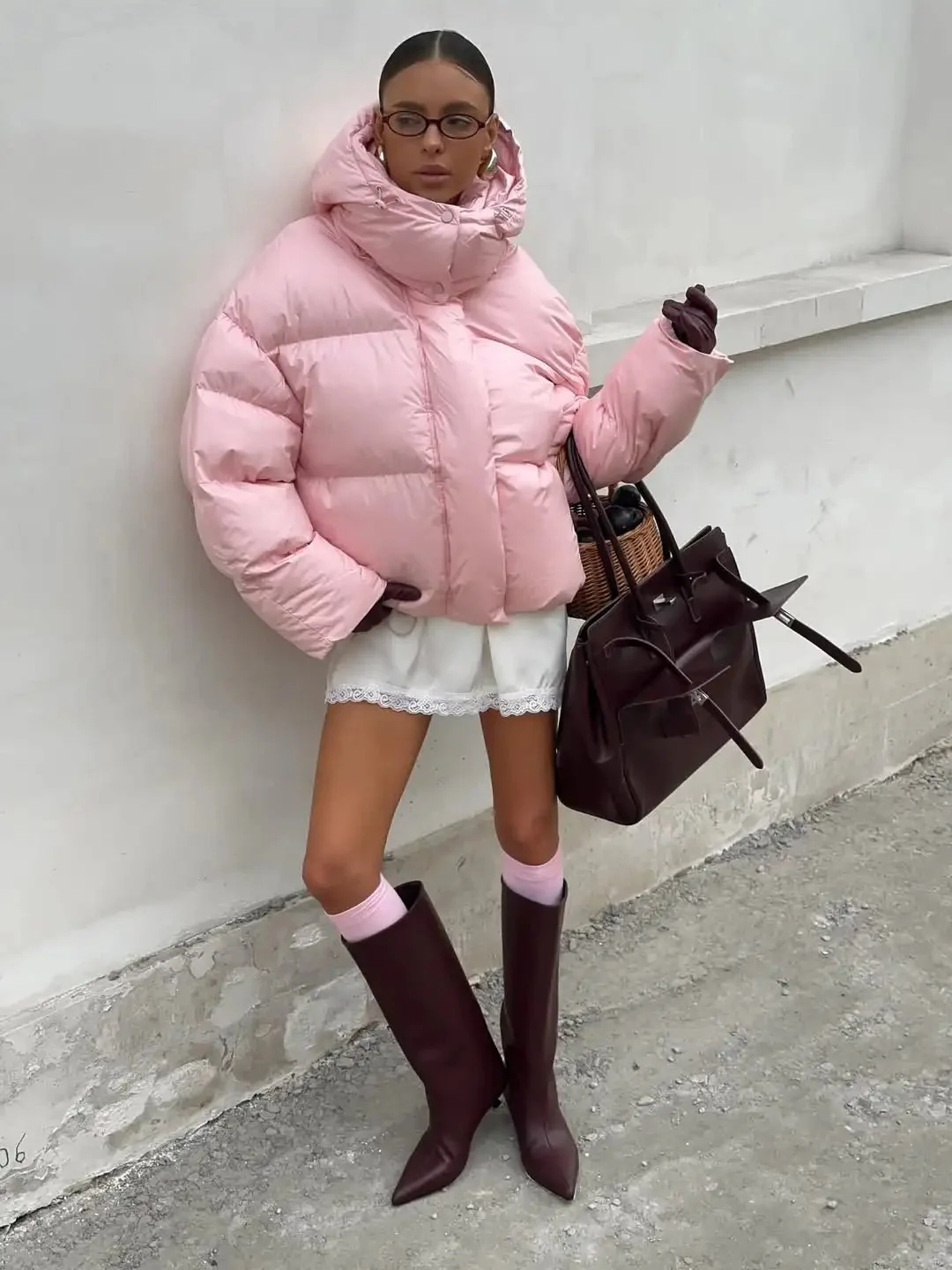 Vina Hooded Puffer Jacket - Image 3