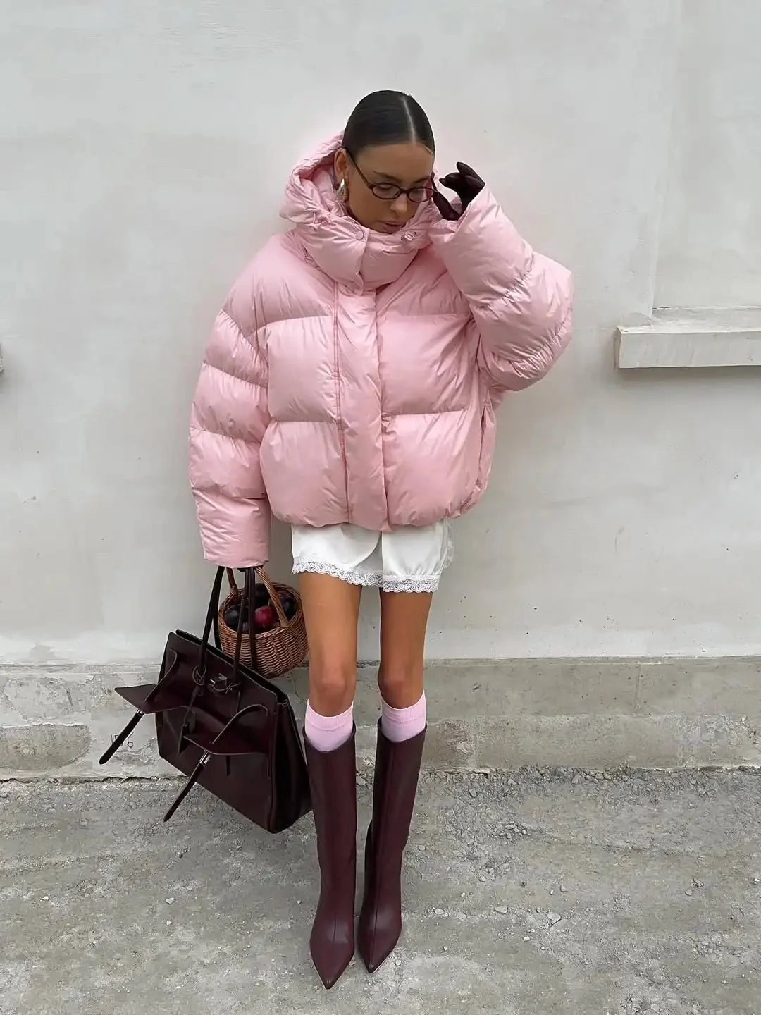 Vina Hooded Puffer Jacket - Image 4