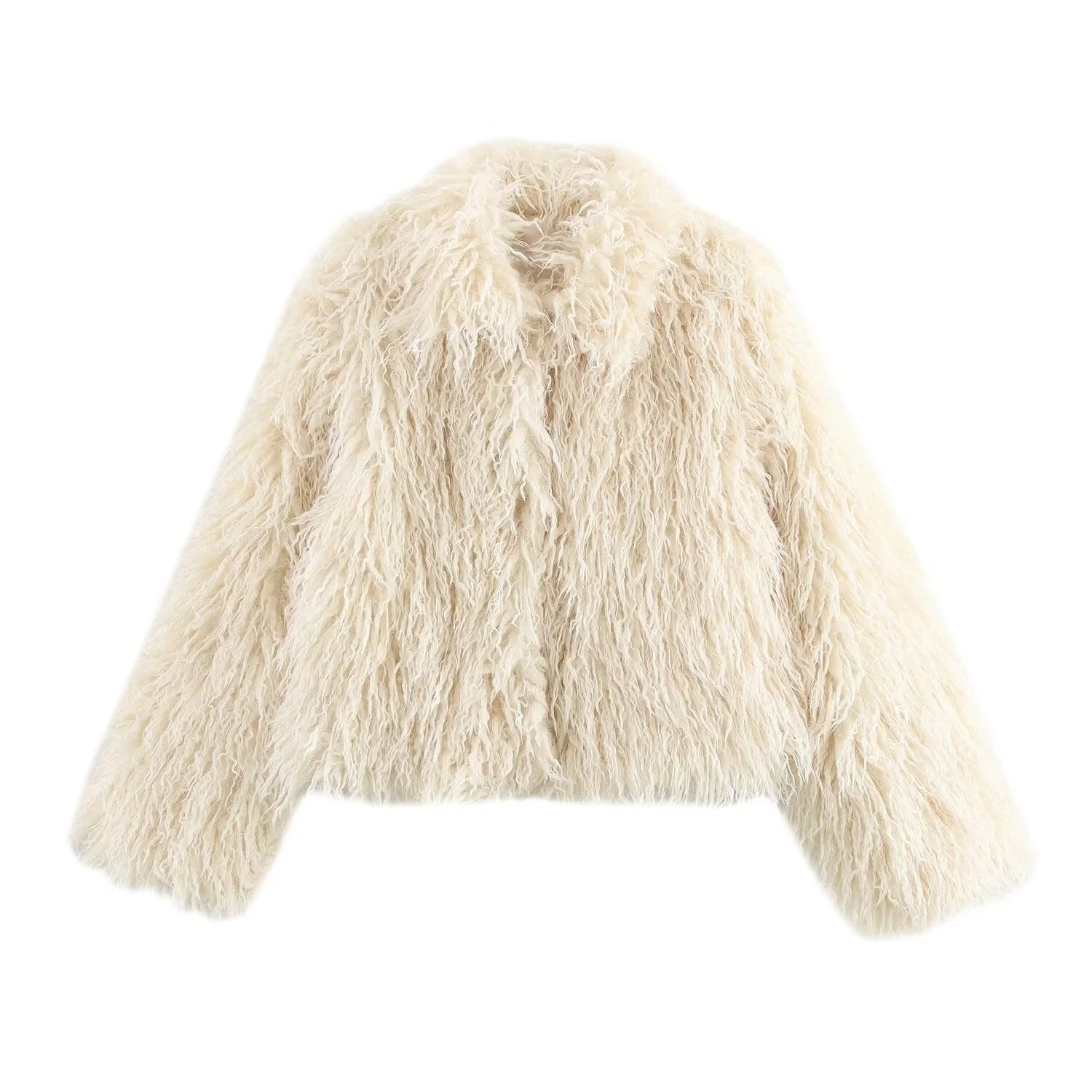 Faux Fur Fluffy Jacket - Image 3