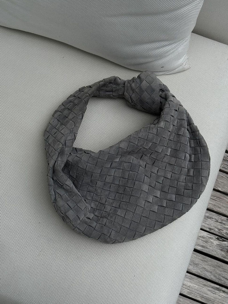 Woven Bag Medium Suede - Image 21
