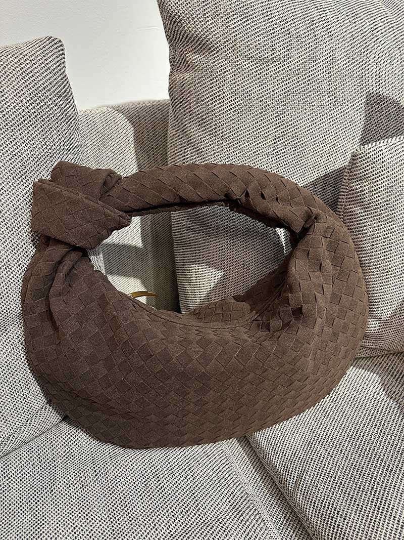 Woven Bag Medium Suede - Image 23