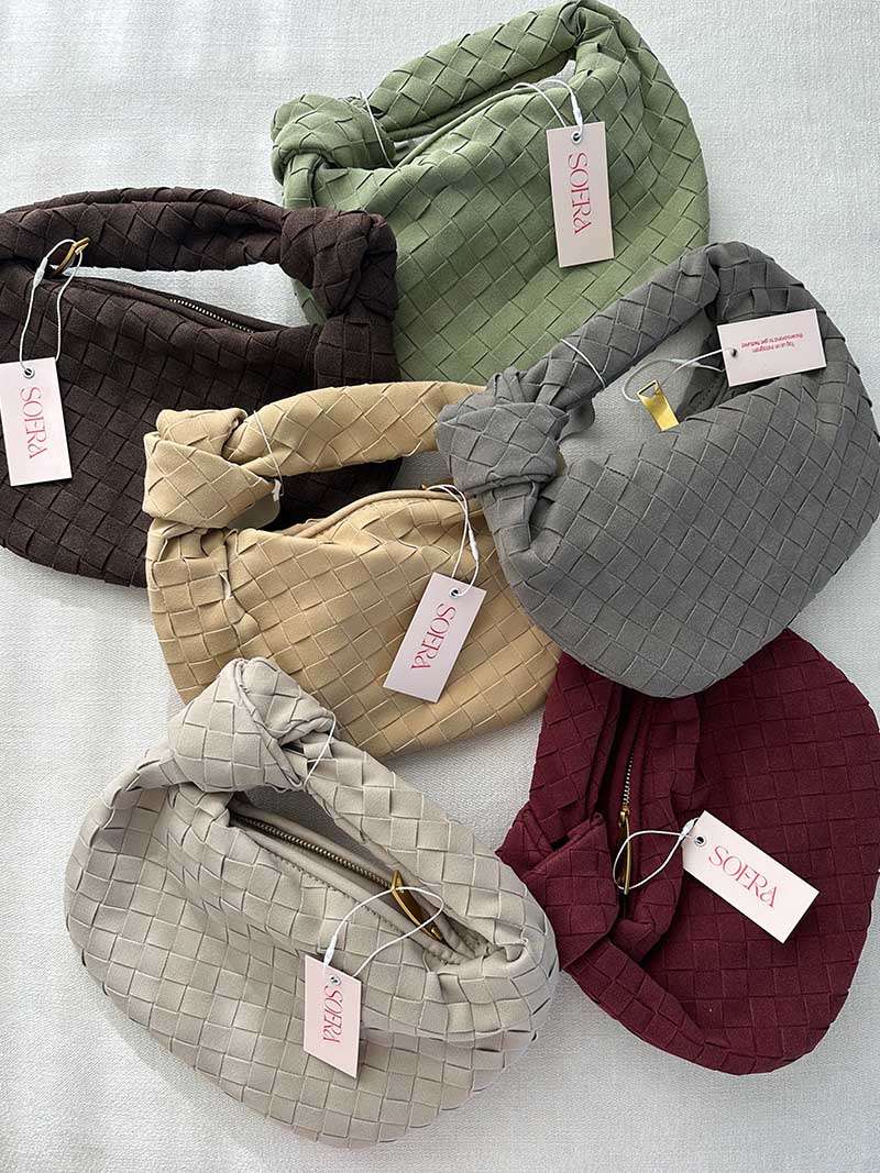 Woven Bag Mini Suede - Image 14