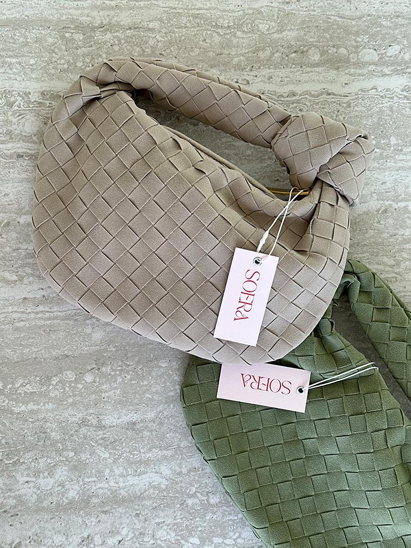 Woven Bag Mini Suede - Image 17