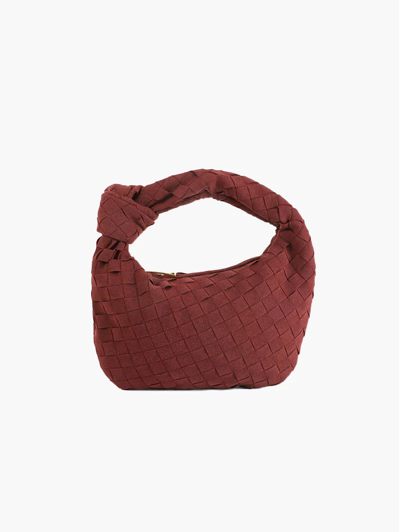 Woven Bag Mini Suede - Image 3