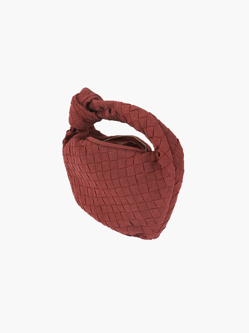Woven Bag Mini Suede - Image 4