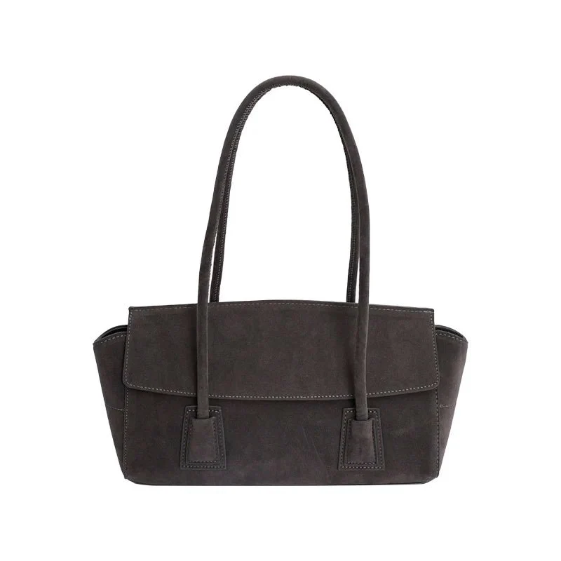 Yara Sequined Faux Suede Tote Bag - Image 8